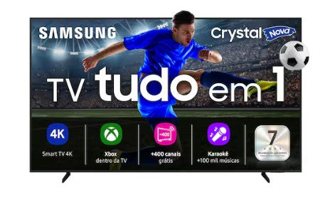Smart TV 65" 4K Samsung 65U8600F Crystal HDR Tizen Alexa e Xbox Gaming